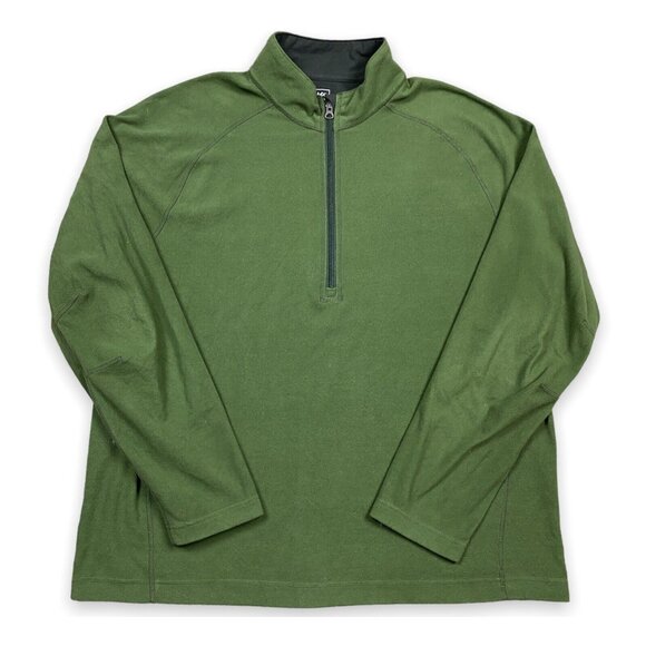 REI Sweater Jacket 1/4 Zip Light Fleece Pullover Essential Outdoors Hiking XL - Picture 1 of 6